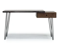Mor Furniture Natures Edge Office Desk In Chestnut