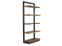 Mor Furniture Natures Edge 5-Shelf Bookcase In Brown