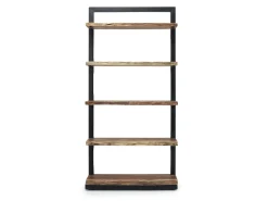 Mor Furniture Natures Edge 5-Shelf Bookcase In Brown