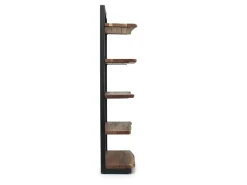 Mor Furniture Natures Edge 5-Shelf Bookcase In Brown