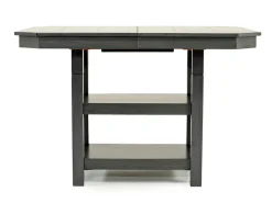 Mor Furniture New Haven Adjustable Height Extendable Dining Table In Brown