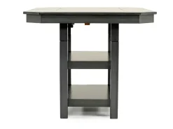 Mor Furniture New Haven Adjustable Height Extendable Dining Table In Brown
