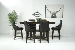 Mor Furniture New Haven Counter Height Stool In Brown