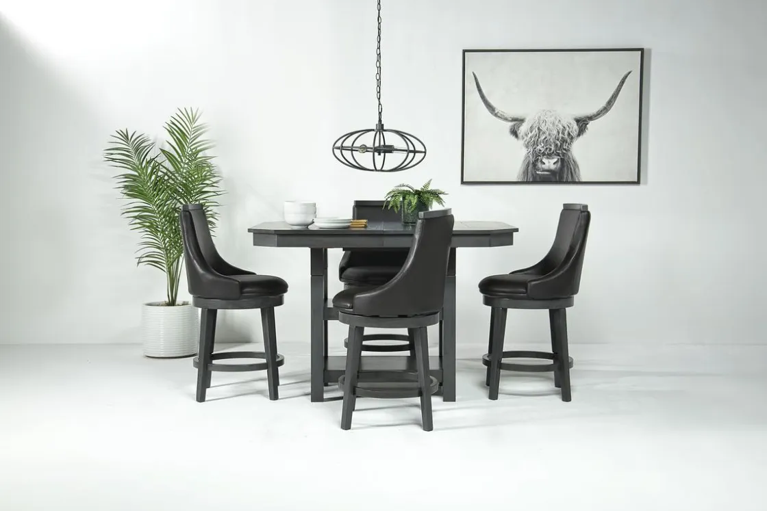 Mor Furniture New Haven Counter Height Stool In Brown