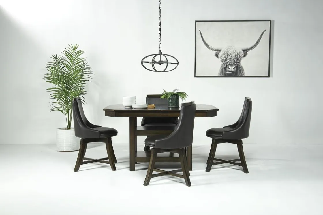 Mor Furniture New Haven Side Chair In Brown