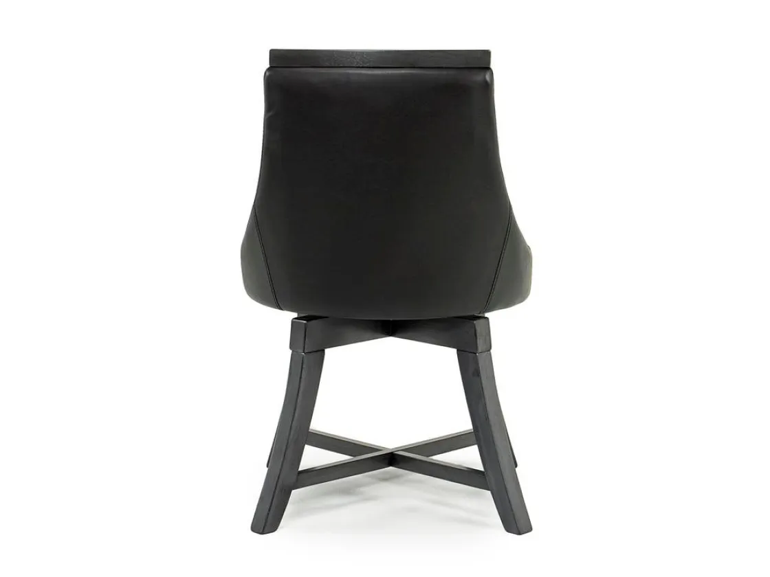 Mor Furniture New Haven Side Chair In Brown