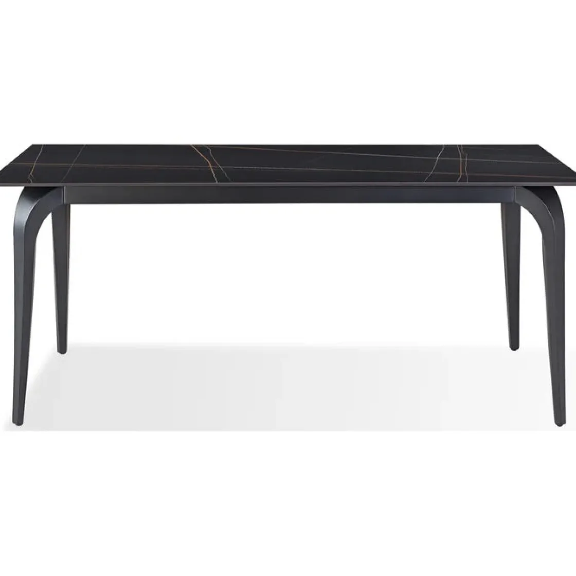 Mor Furniture Nicoya Dining Table In Black Sintered Stone