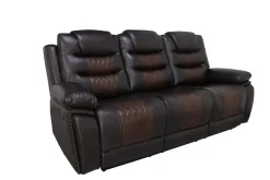 Mor Furniture Nikko Reclining Sofa In Brown