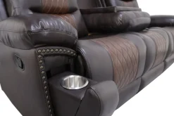 Mor Furniture Nikko Reclining Sofa In Brown