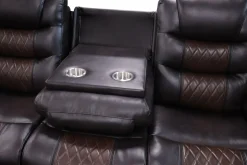 Mor Furniture Nikko Reclining Sofa In Brown