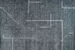 Mor Furniture Nube Glow Rug In Ash Blue, 5’ X 7’