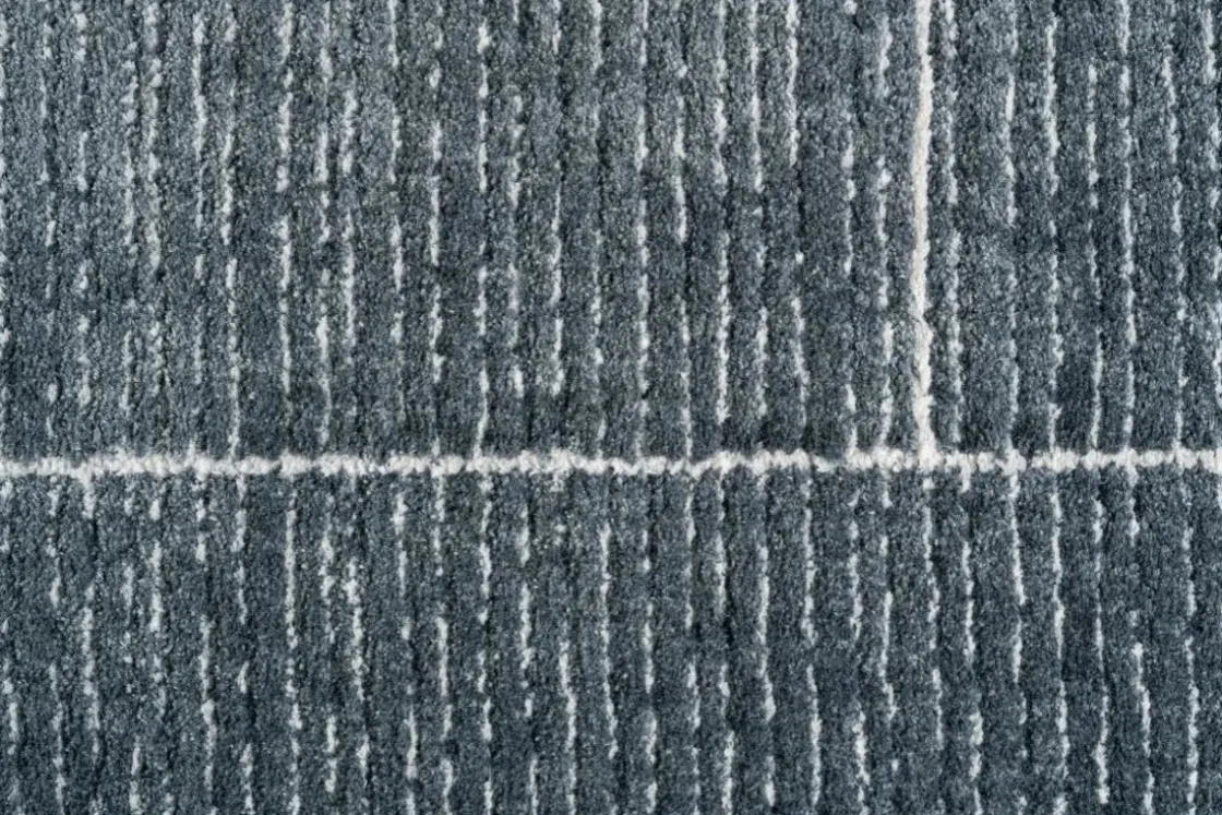 Mor Furniture Nube Glow Rug In Ash Blue, 5’ X 7’