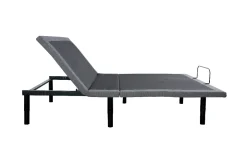 Mor Furniture Nupg400 Adjustable Foundation In Gray, Full