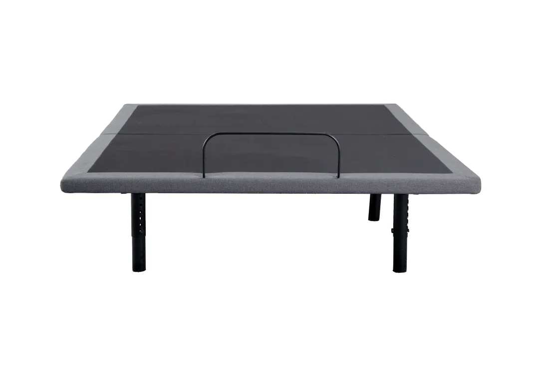 Mor Furniture Nupg200 Pro Adjustable Foundation In Gray, Full