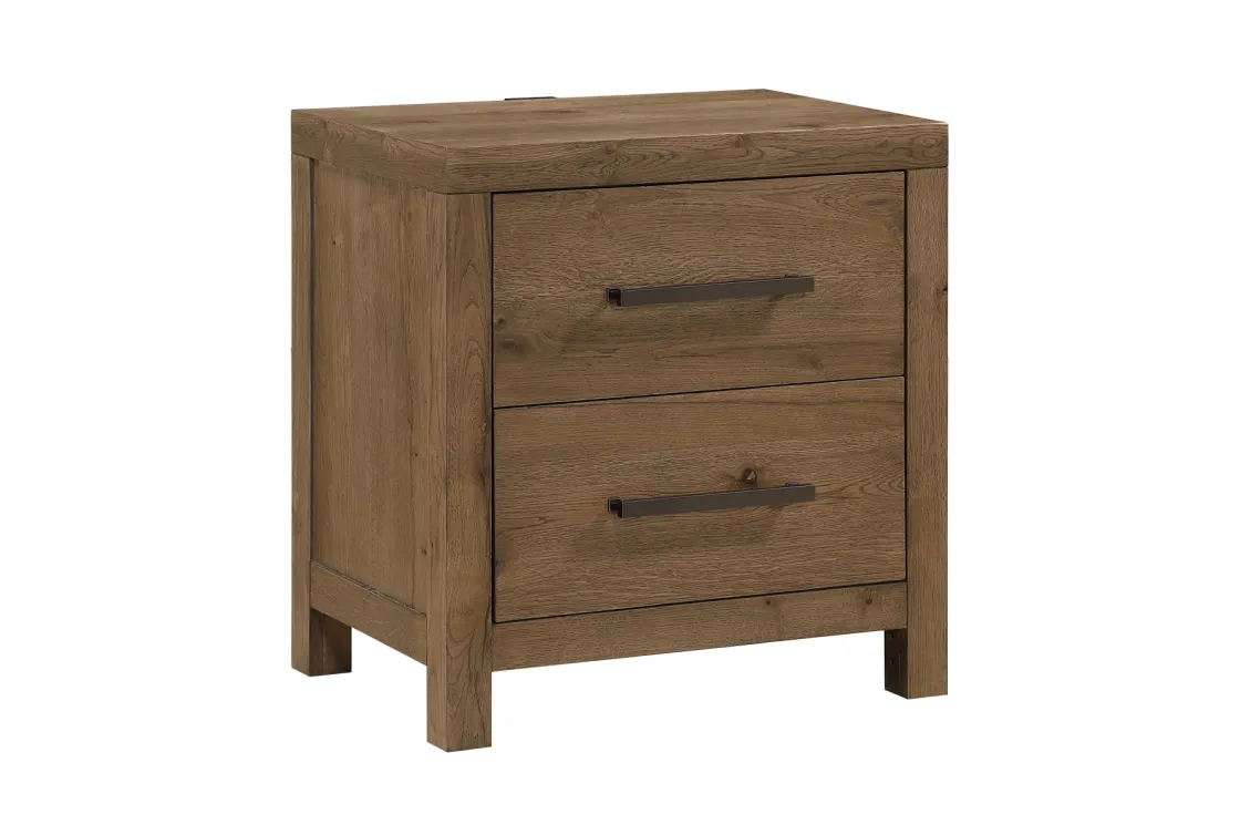Mor Furniture Oaklyn Nightstand In Brown