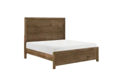 Mor Furniture Oaklyn Panel Bed In Brown, Queen