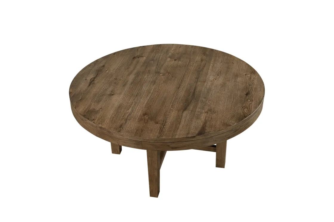 Mor Furniture Oaklyn Round Dining Table In Brown