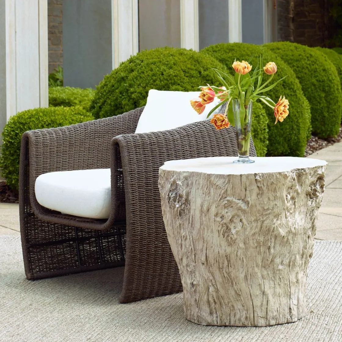 Mor Furniture Oakmont Outdoor End Table In Natural