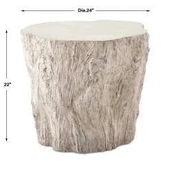 Mor Furniture Oakmont Outdoor End Table In Natural