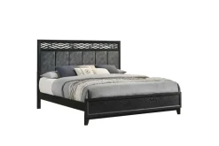 Mor Furniture Obsidian Panel Bed In , Queen
