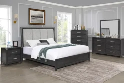 Mor Furniture Odessa Dresser In Charcoal Gray