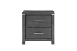 Mor Furniture Odessa Nightstand In Charcoal Gray