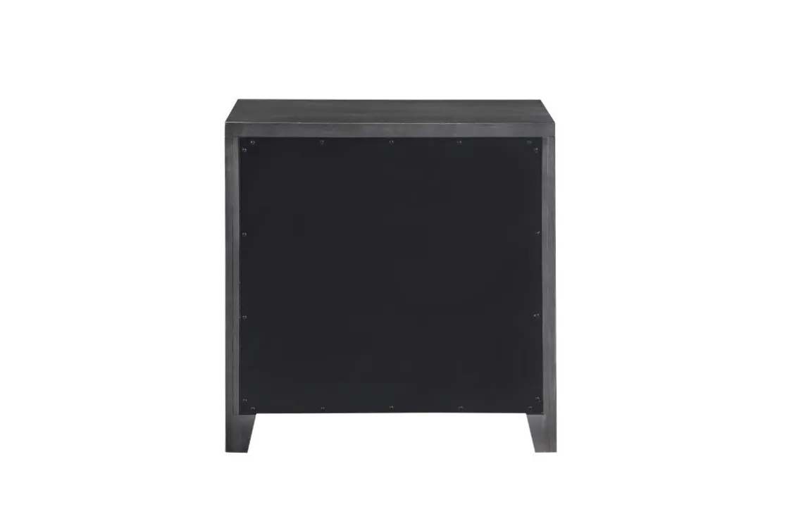 Mor Furniture Odessa Nightstand In Charcoal Gray