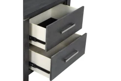Mor Furniture Odessa Nightstand In Charcoal Gray