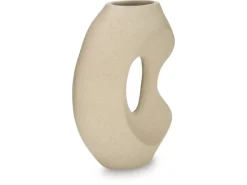 Mor Furniture Odion Small Vase In Beige