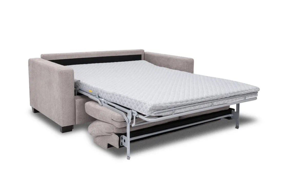Mor Furniture Oliver Full Sleeper Sofa W/ Mattress In Mistral Rabbit