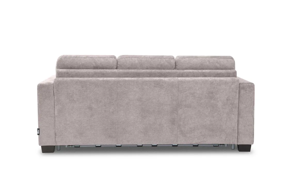 Mor Furniture Oliver Queen Sleeper Sofa W/ Mattress In Mistral Rabbit