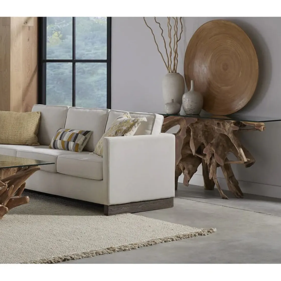 Mor Furniture One Console Table In Warm Teak
