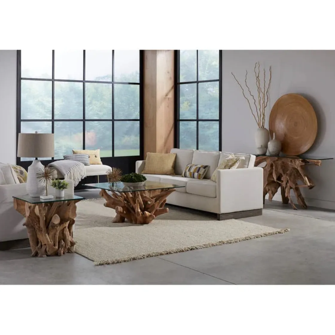 Mor Furniture One End Table In Warm Teak