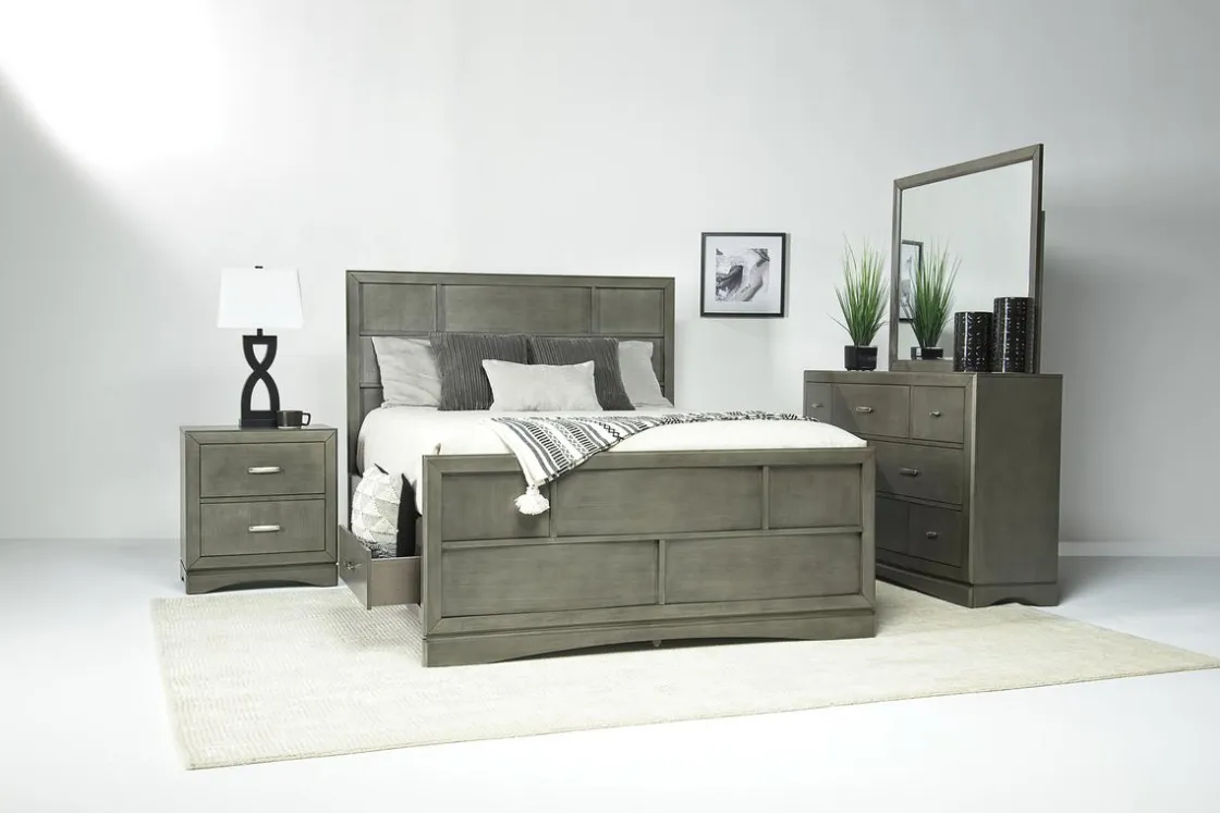 Mor Furniture Ontario Dresser In Gray