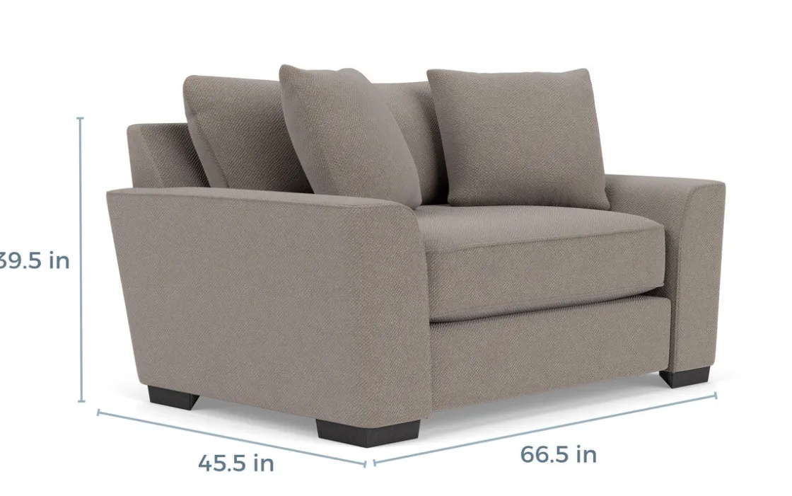 Mor Furniture Oracle Chair In Regis Sable Ii