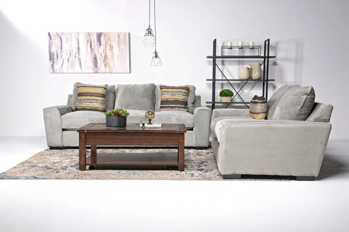 Mor Furniture Oracle Large Sofa & Loveseat, Down - Custom Order