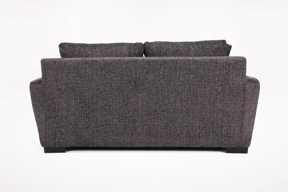 Mor Furniture Oracle Loveseat In Envy Ebony