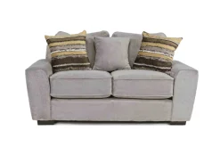 Mor Furniture Oracle Loveseat In Envy Ebony