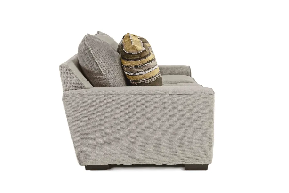 Mor Furniture Oracle Loveseat In Envy Ebony