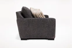 Mor Furniture Oracle Loveseat In Envy Ebony