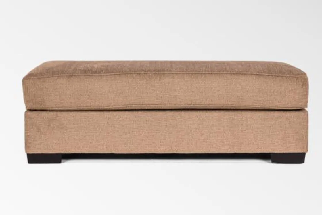 Mor Furniture Oracle Ottoman In Envy Bark