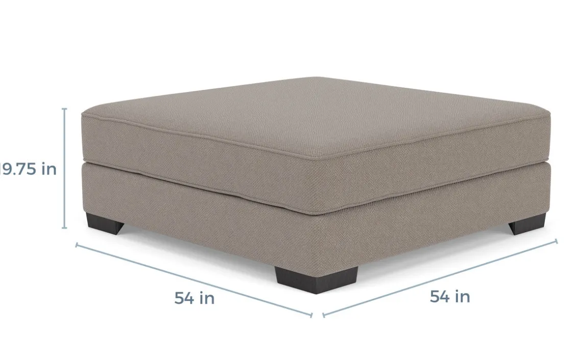 Mor Furniture Oracle Oversized Ottoman - Custom Order