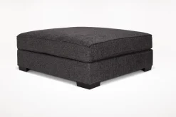 Mor Furniture Oracle Oversized Ottoman In Envy Ebony