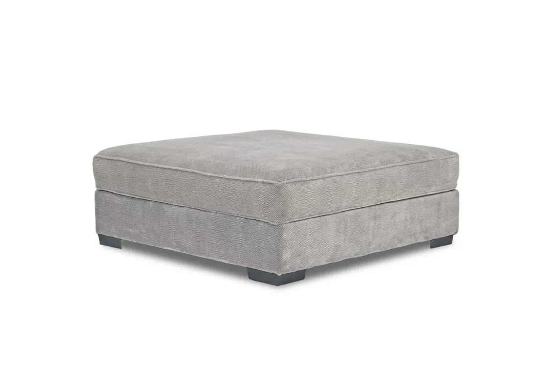Mor Furniture Oracle Oversized Ottoman In Envy Ebony