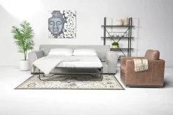 Mor Furniture Oracle Queen Sleeper Sofa In , Down