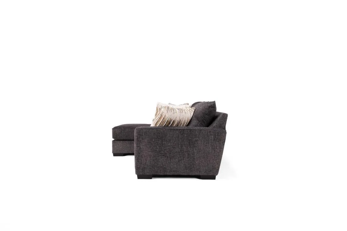 Mor Furniture Oracle Reversible Sofa Chaise In Envy Bark
