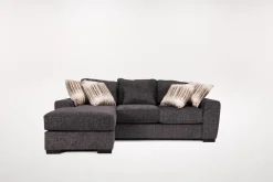 Mor Furniture Oracle Reversible Sofa Chaise In Envy Bark
