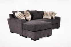 Mor Furniture Oracle Reversible Sofa Chaise In Envy Bark