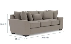 Mor Furniture Oracle Sofa & Loveseat In , Down