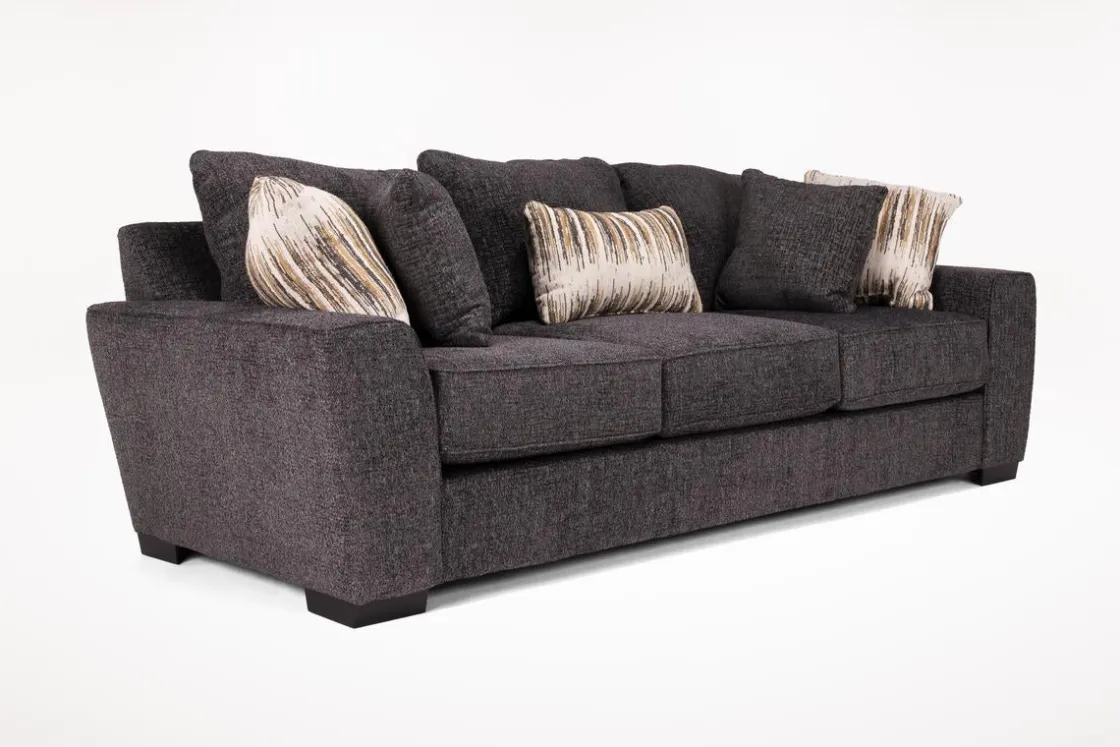 Mor Furniture Oracle Sofa In Envy Ebony
